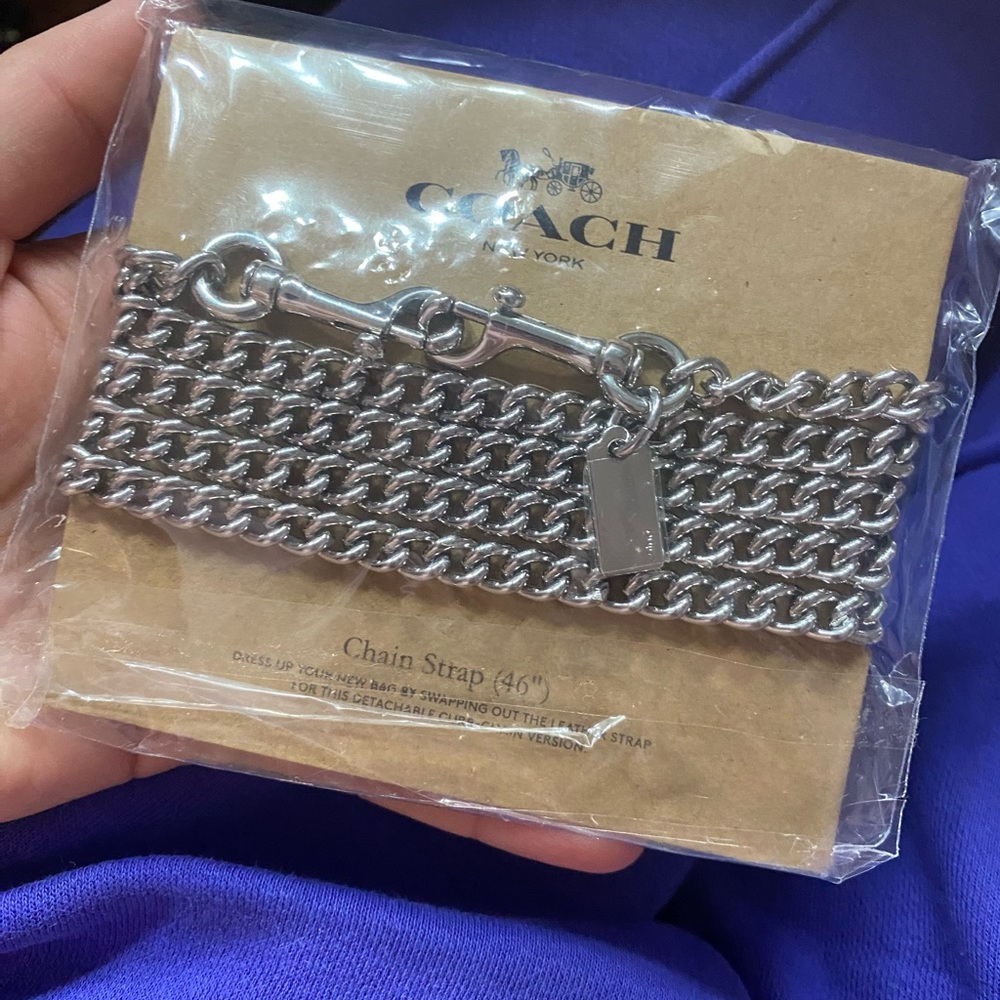 Coach Chain Strap 46"